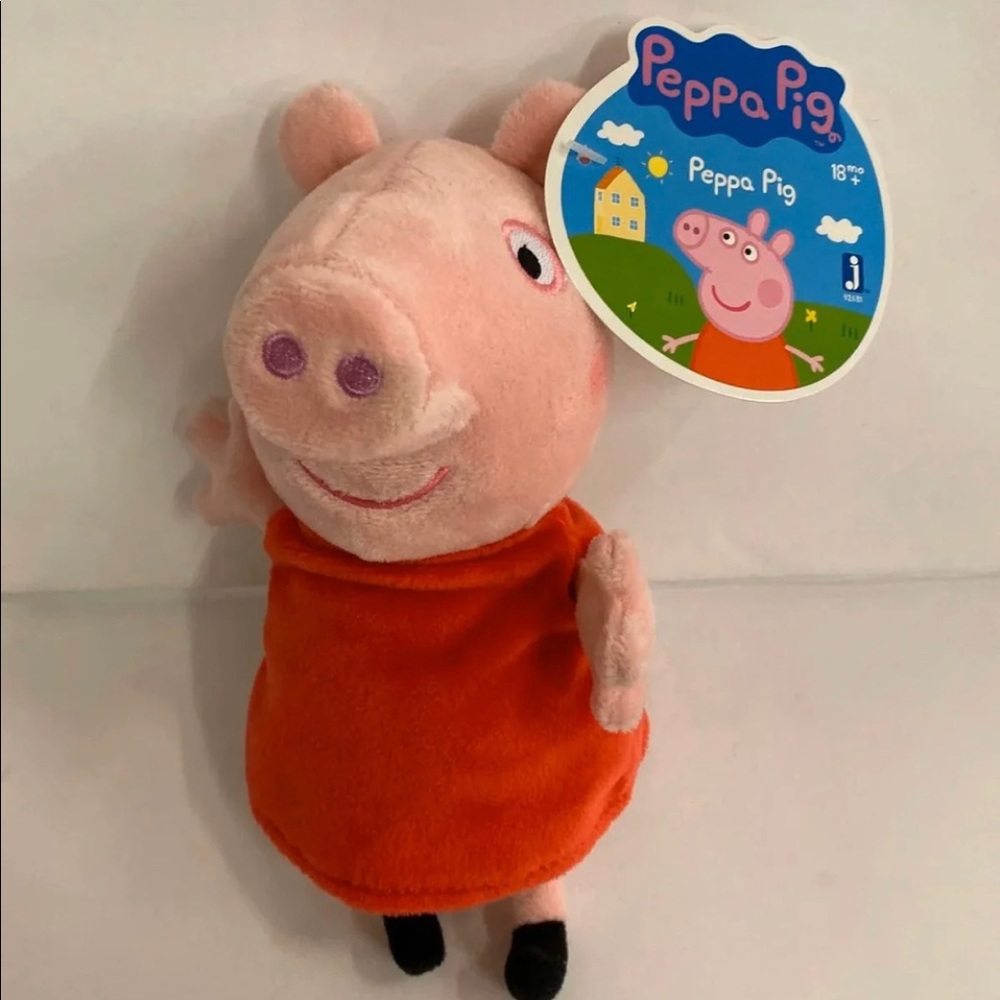 Peppa Pig Small 7” Plush - Peppa Pig, licensed